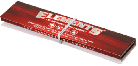 Папиросная Бумага ELEMENTS RED Connoisseur KS slims + TIPs Папиросная Бумага ELEMENTS RED Connoisseur KS slims + TIPs