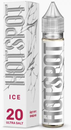 Жидкость HOTSPOT Ice 30ml 20mg Ultra S (Ледяной Йогурт вишня, Hard)