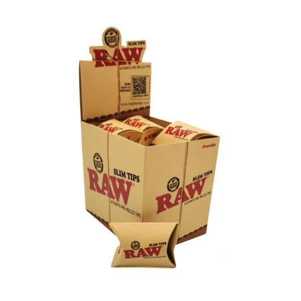 Фильтры RAW Slim Pre-rolled Tips Фильтры RAW Slim Pre-rolled Tips