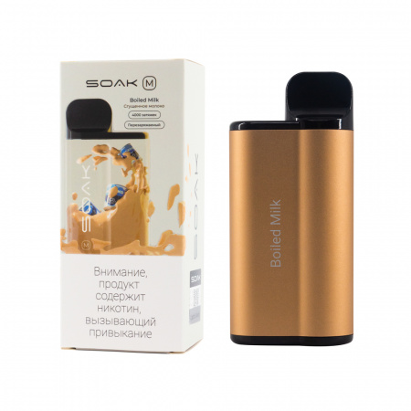 SOAK M 4000тяг (Boiled Milk (Сгущенное молоко), 4000 тяг)