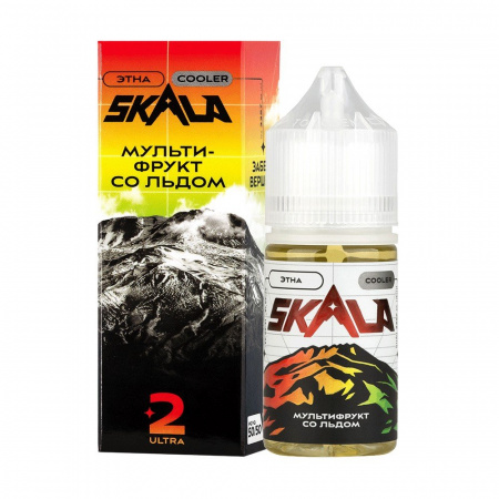 Жидкость SKALA salt 30 мл 2 ultra (50mg) (Этна (мультифрукт со льдом), Hard)