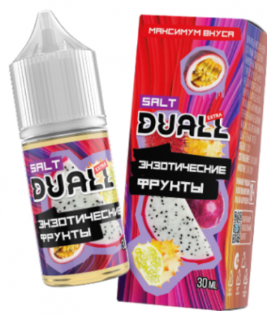 Жидкость Duall Extra salt 30ml HARD 50mg (Экзотические фрукты, Hard)
