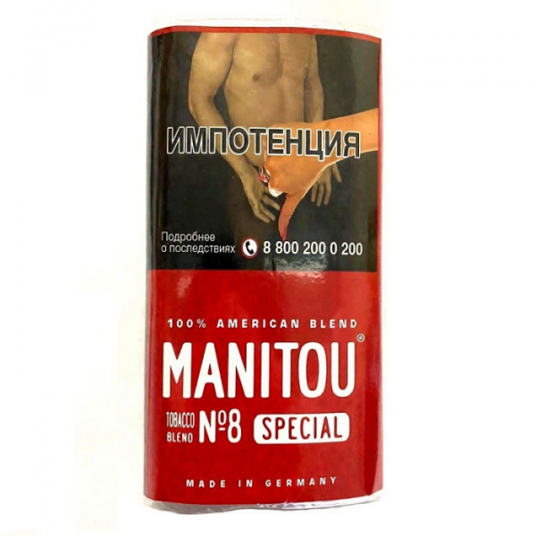 Самокруточный Manitou 30gr (American Blend Special Red №8) Самокруточный Manitou 30gr (American Blend Special Red №8)