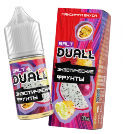 Жидкость Duall Extra salt 30ml LIGHT 20mg (Экзотические фрукты, Light)