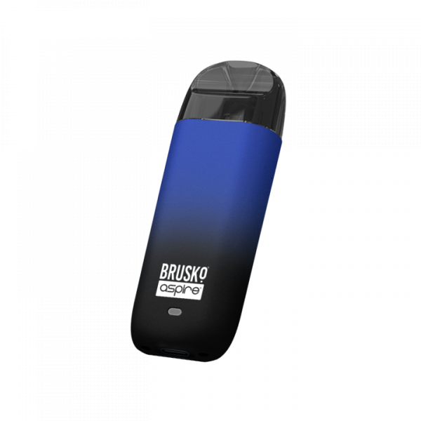 POD-система Brusko Minican 2 (Черно-синий градиент(Black-blue gradient), 400 mAh, 11 W, 3 мл, Датчик затяжки)