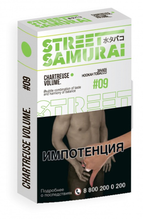Street Samurai 30г (Chartreuse Volume(Огуречный лимонад), Средний)