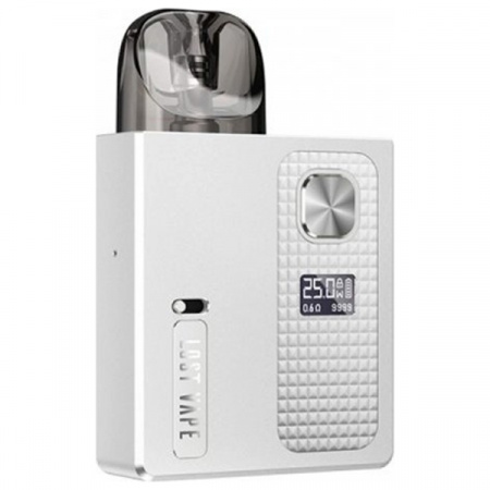 POD-система Lost Vape Ursa Baby Pro (Pearl White, 900 mAh, 25 W, 2,5 мл, Датчик затяжки, кнопка)