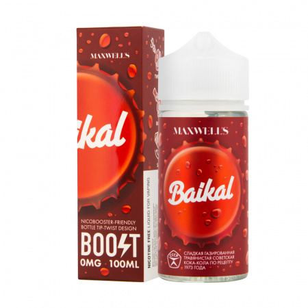 Жидкость Maxwells 100ml 0mg (Baikal (Газировка, Лесные травы, Хвоя))