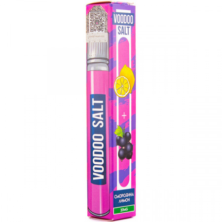 Жидкость VOODOO SALT 30ml 20mg (Currant lemon (Смородина Лимон), Light)