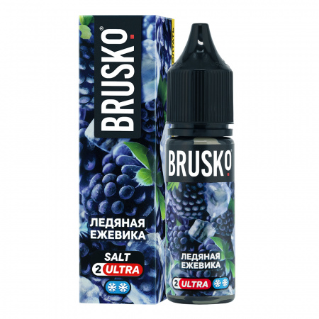 Жидкость Brusko Chubby salt 35ml 20mg (№5) 2ultra (Ледяная ежевика, Hard)
