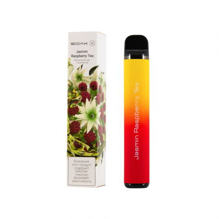 SOAK X 2200тяг (Малиновый чай с жасмином, 2200 тяг)