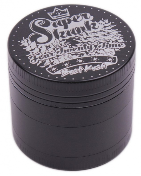 Гриндер Boogie Project Super Skunk Metall Black (GRZ15011) Гриндер Boogie Project Super Skunk Metall Black (GRZ15011)