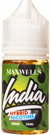 Жидкость Maxwells 30ml 20mg Hybrid (India (Зеленый чай с ягодами), Hard)