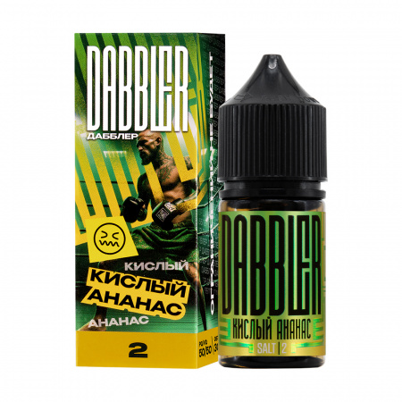 Жидкость Dabbler (chubby) 30ml 20mg (Кислый Ананас, Light)