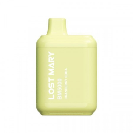 Lost Mary BM 5000тяг (Cranberry Soda (Клюквенная сода), 5000 тяг)