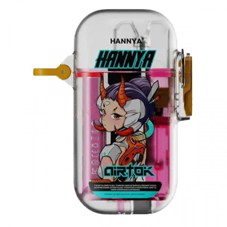 POD-система Vapelustion Hannya Airtok (Cyberdouji, 650 mAh, 13 W, 2 мл, Датчик затяжки)