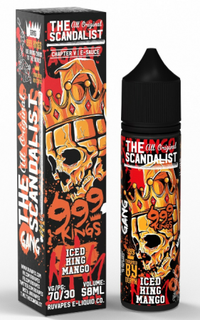 Жидкость The Scandalist 58ml 0mg (999 Kings (Прохладное манго))