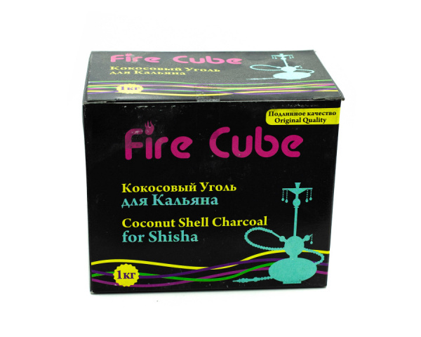 Уголь FireCube 60шт 1кг Уголь FireCube 60шт 1кг